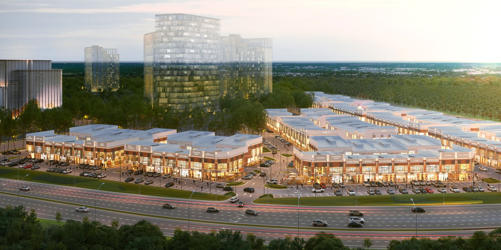 Galaxy Avenue Shoplots