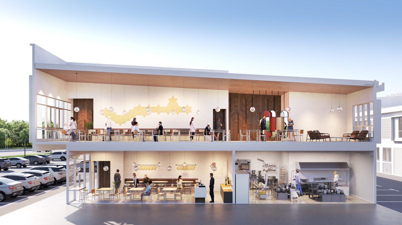 Shop section F&B