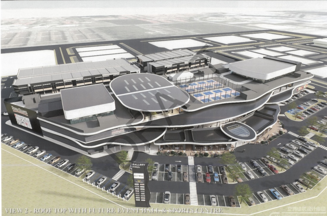 Mall aerial masterplan