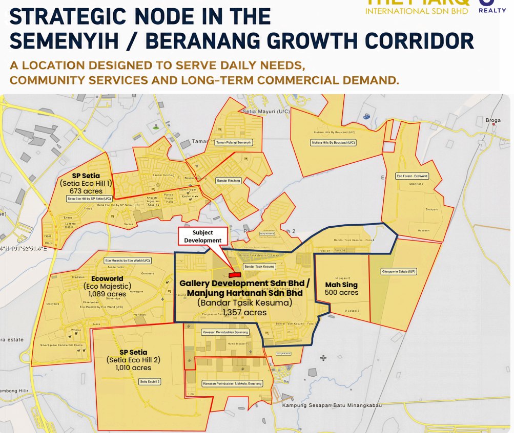 Semenyih / Beranang growth corridor